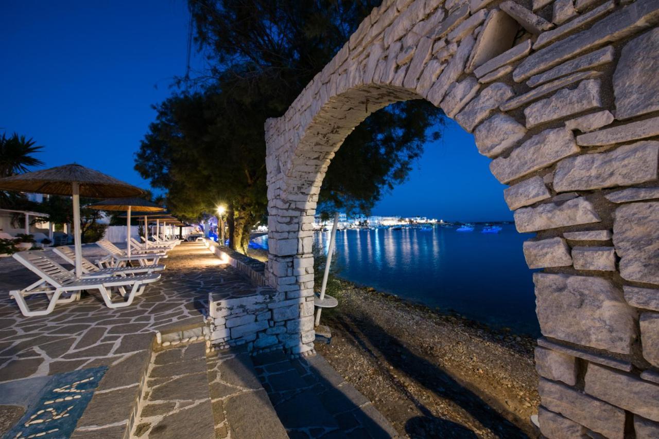 Ostria Studios & Apartments Alikí Buitenkant foto