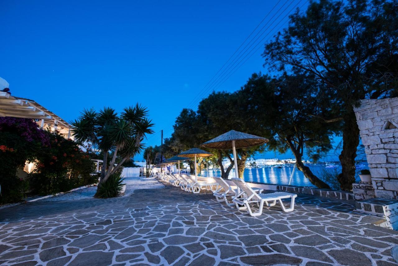 Ostria Studios & Apartments Alikí Buitenkant foto