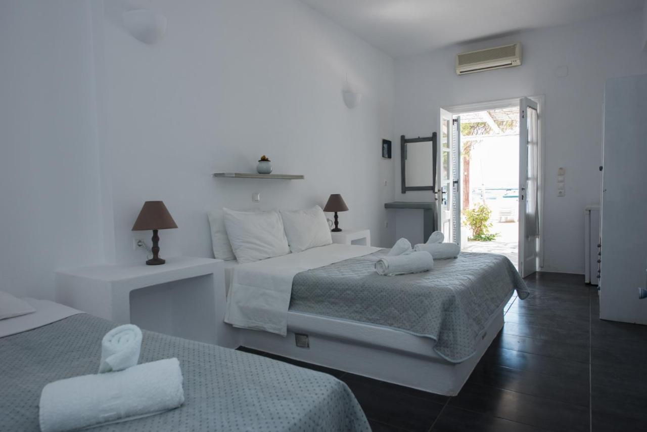 Ostria Studios & Apartments Alikí Buitenkant foto