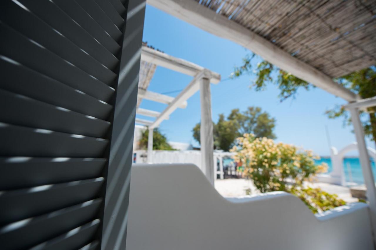 Ostria Studios & Apartments Alikí Buitenkant foto